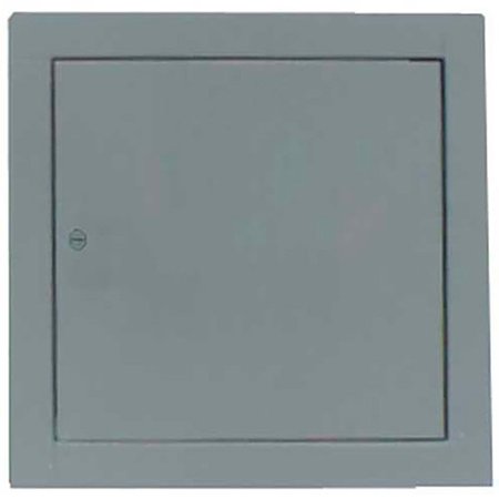 JL INDUSTRIES / ACTIVAR Multi Purpose Metal Access Panel, Cam Lock, 22Wx22H, Gray TM-2222CW